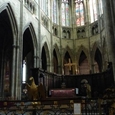 Visite de la cathédrale St-André à Bordeaux